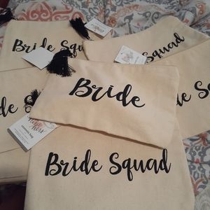 Bride & Bride Squad make up bag